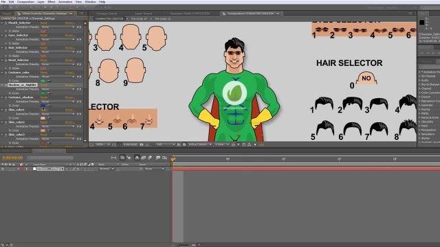 Superhero Poses For Explainer Videohive 11273001 After Effects Image 11