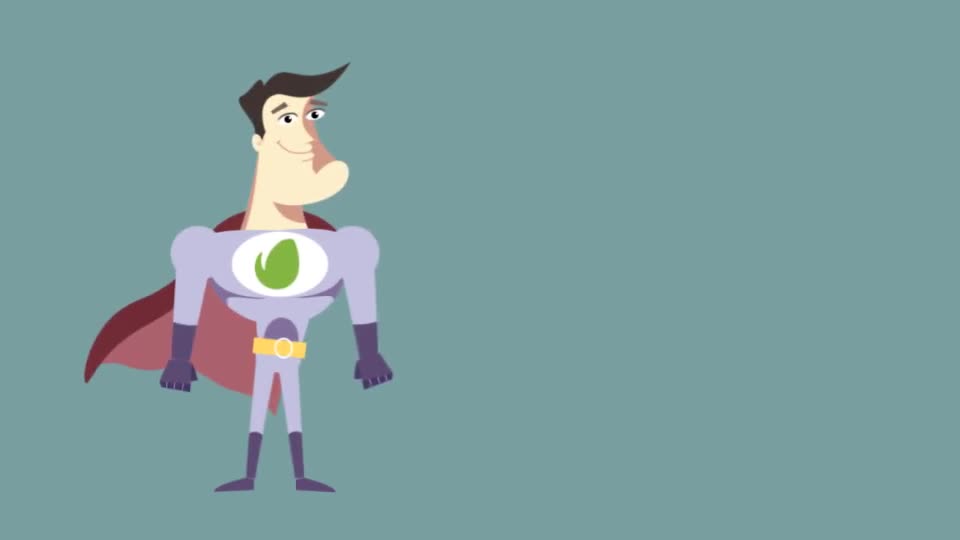 Superhero Promotes Your App or Service - Download Videohive 9220047