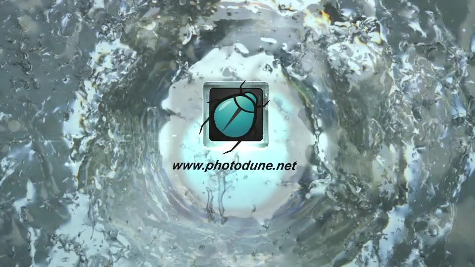 Surfacing Logo from Water - Download Videohive 12252454