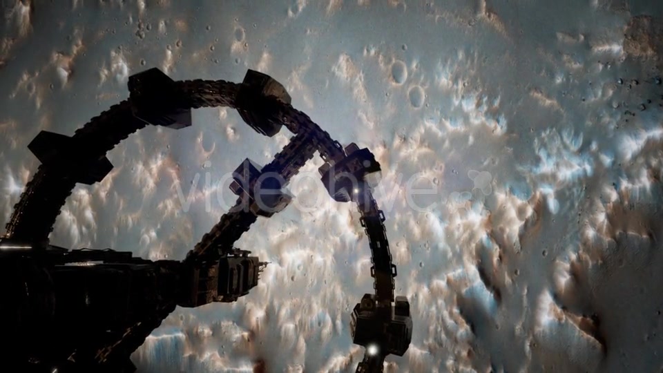 Surveyor Spacecraft Above Mars - Download Videohive 21440939