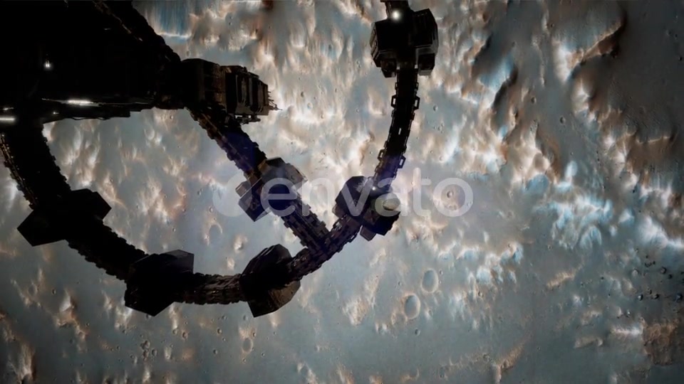 Surveyor Spacecraft Above Mars - Download Videohive 21722686