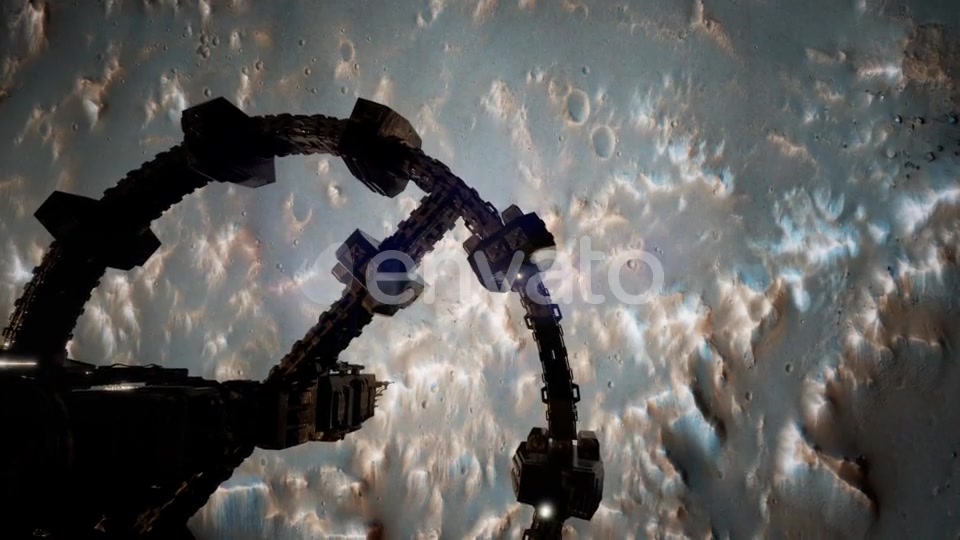 Surveyor Spacecraft Above Mars - Download Videohive 21742923