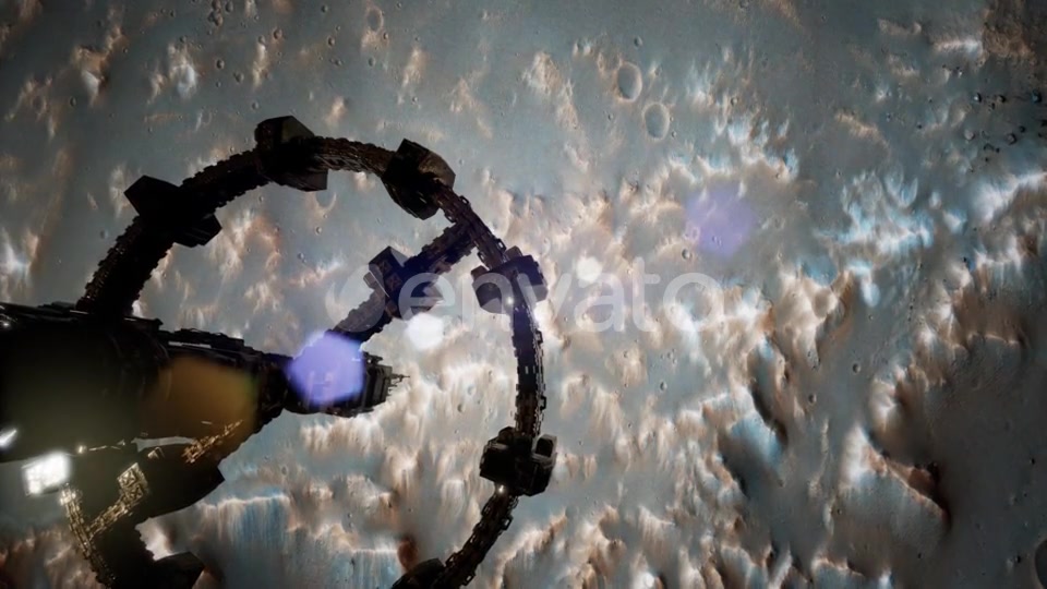 Surveyor Spacecraft Above Mars - Download Videohive 21742923