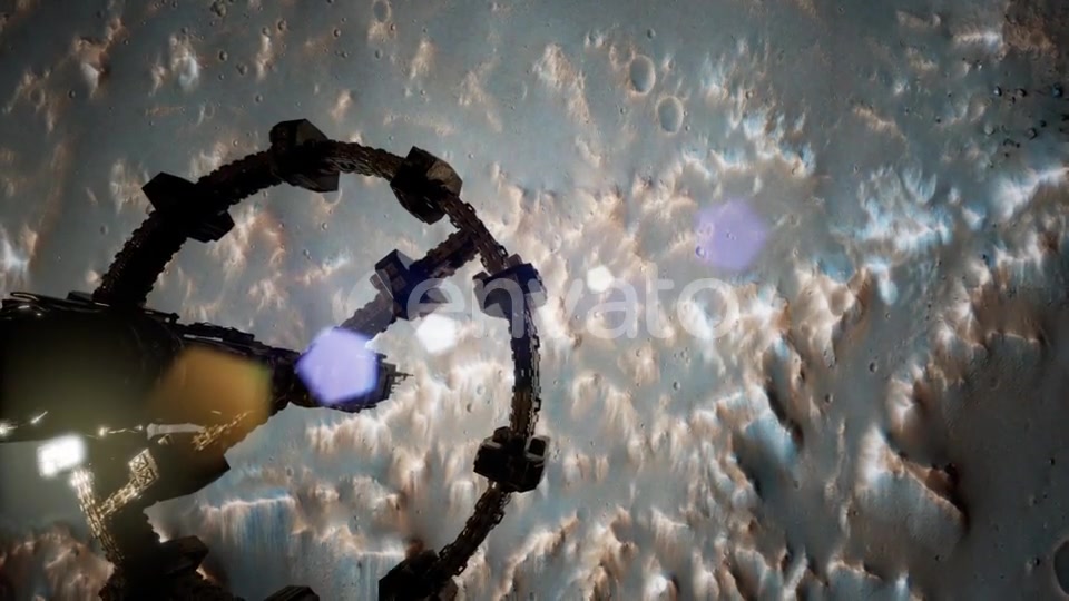 Surveyor Spacecraft Above Mars - Download Videohive 21978426