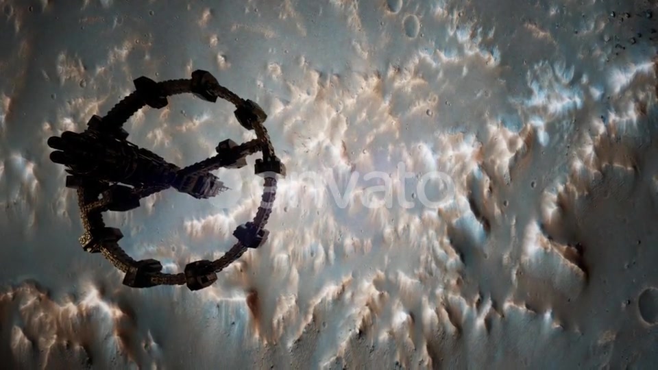 Surveyor Spacecraft Above Mars - Download Videohive 21978426