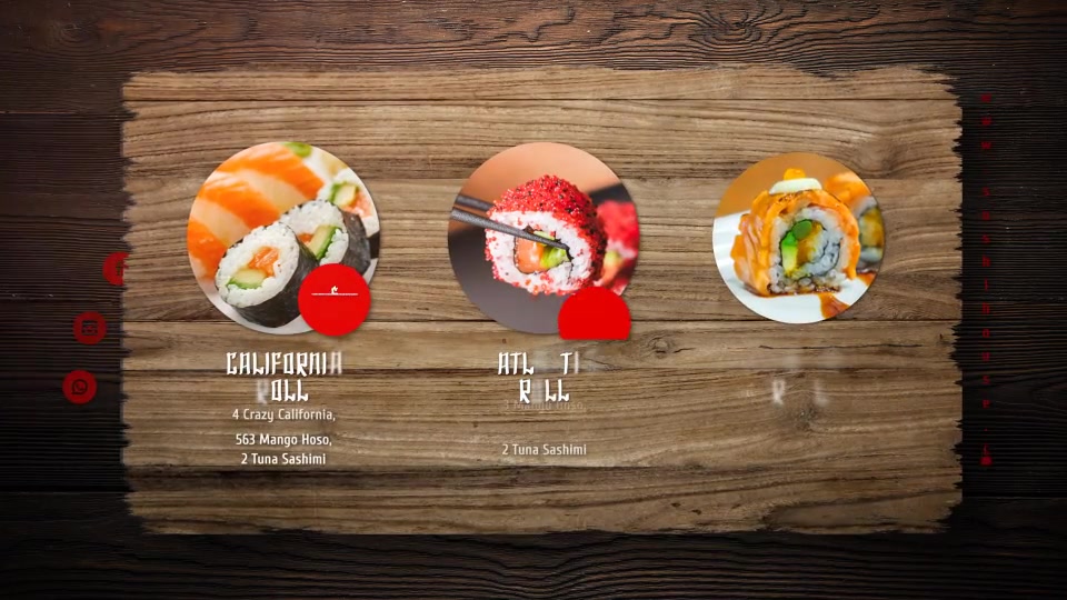 Sushi House Menu Videohive 24467355 After Effects Image 8