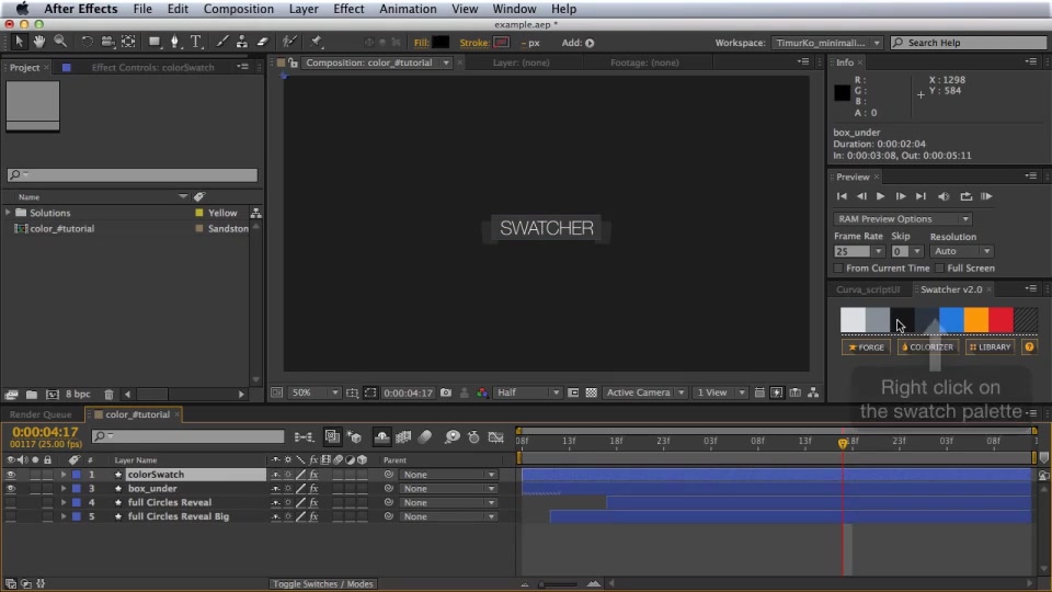 Swatcher Script v2.0 - Download Videohive 5238472