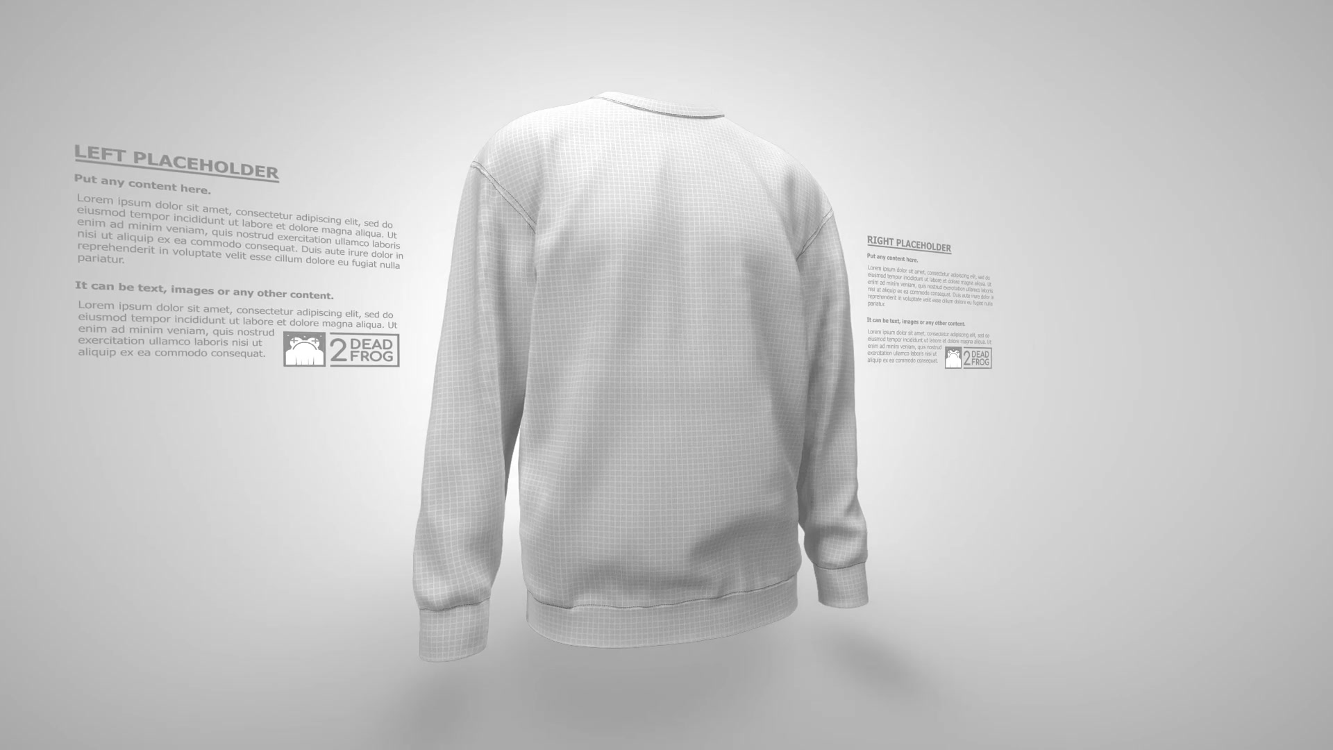 Sweatshirt Mockup Template Animated Mockup PRO Videohive 35152516 After Effects Image 10