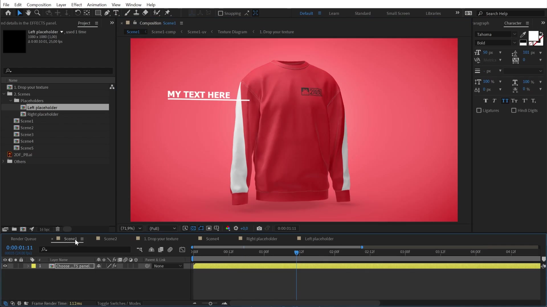 Sweatshirt Mockup Template Animated Mockup PRO Videohive 35152516 After Effects Image 5