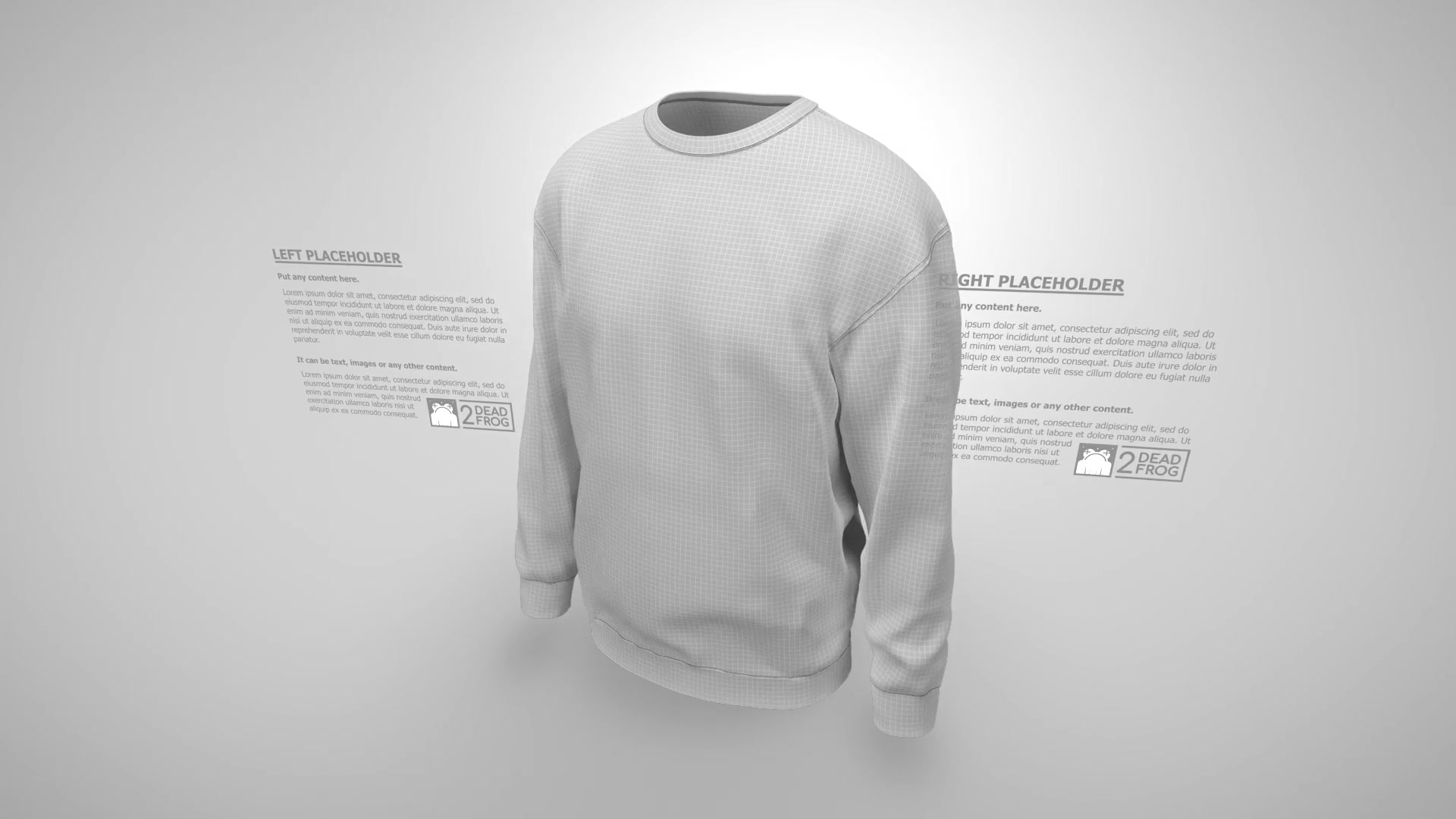 Sweatshirt Mockup Template Animated Mockup PRO Videohive 35152516 After Effects Image 9