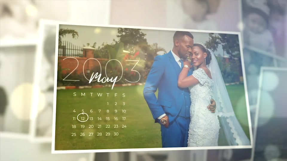Sweet Memories Calendar Slideshow Videohive 24581453 After Effects Image 11