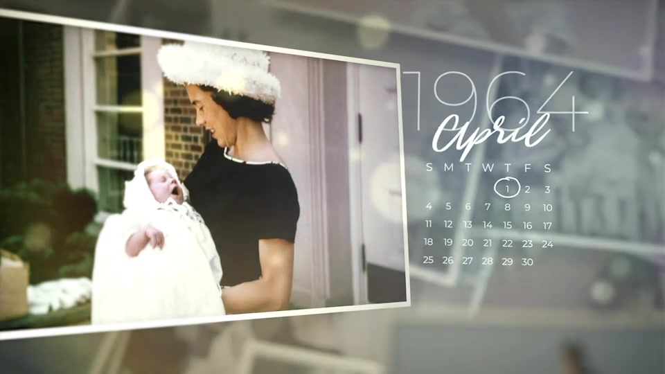 Sweet Memories Calendar Slideshow Videohive 24581453 After Effects Image 9