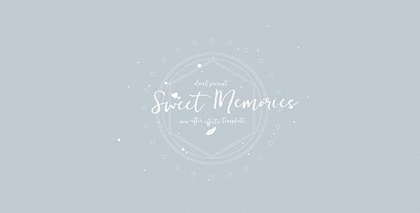Sweet Memories Slideshow / Vintage Memories Slides/ Romantic Wedding/ Photo Gallery/ Minimal Intro - 19070778 Videohive Download