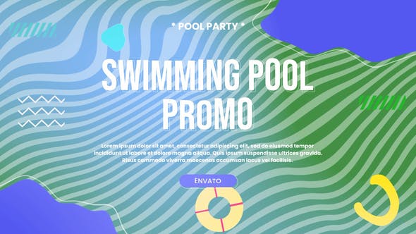 Swimming Pool Promo - Download Videohive 38651664