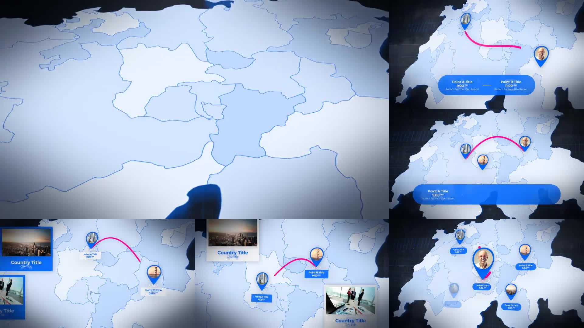 Switzerland Map Swiss Confederation Map Kit Videohive 24262432 After Effects Image 1