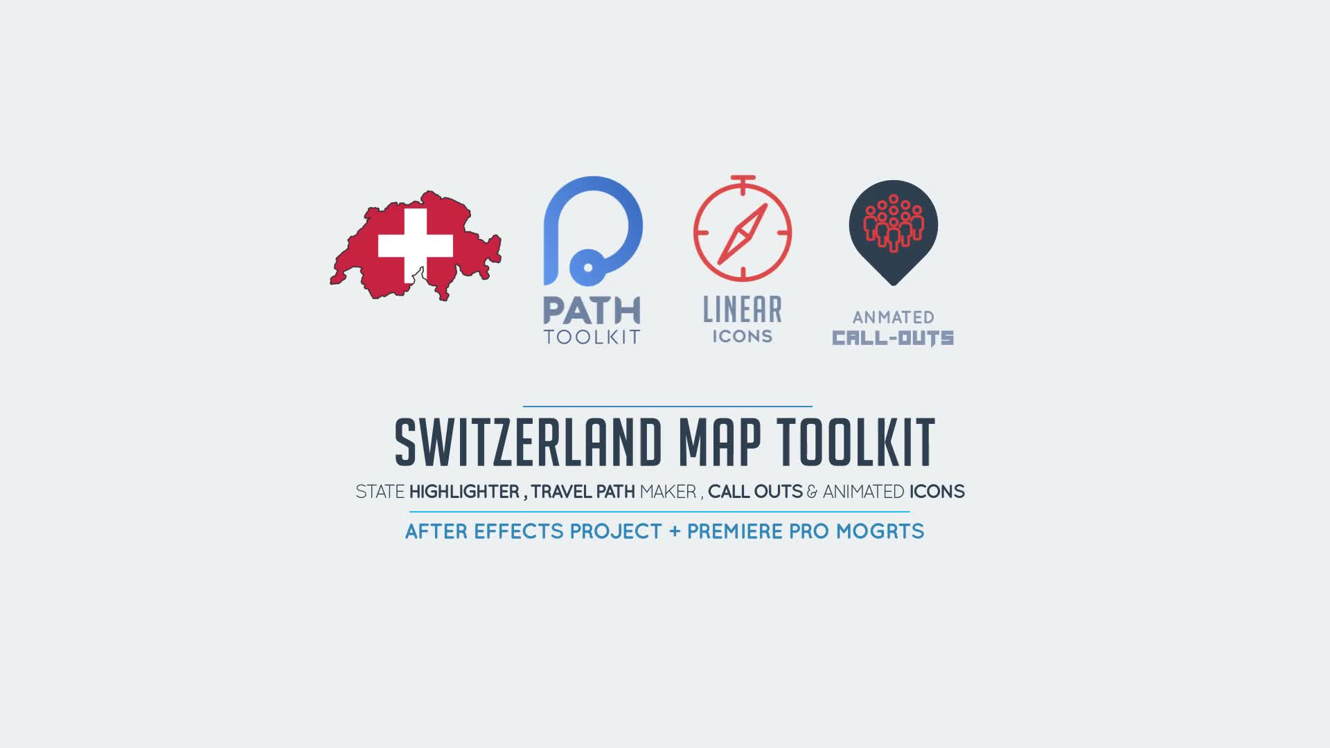 Switzerland Map Toolkit Videohive 27489635 After Effects Image 1