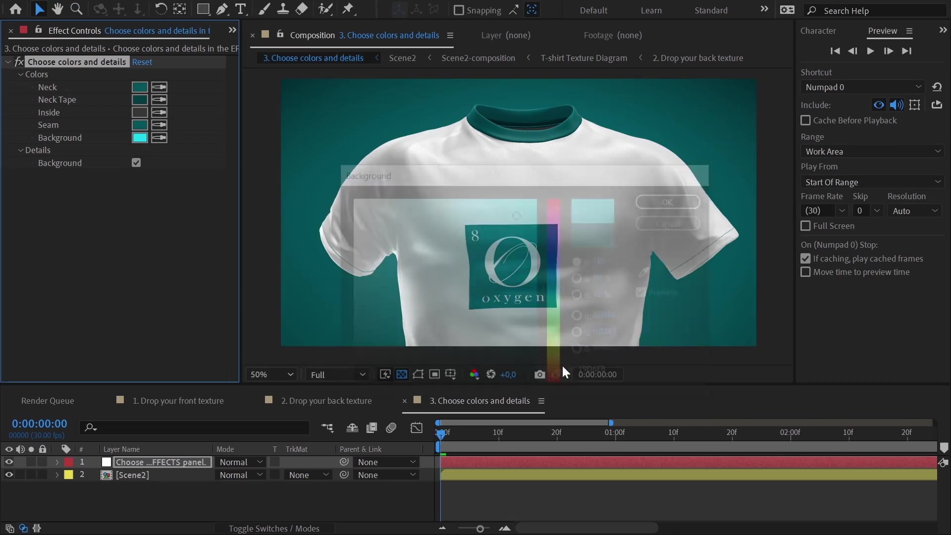 T shirt 360 Close Mockup Template Animated Mockup SCENES Videohive 33056029 After Effects Image 7