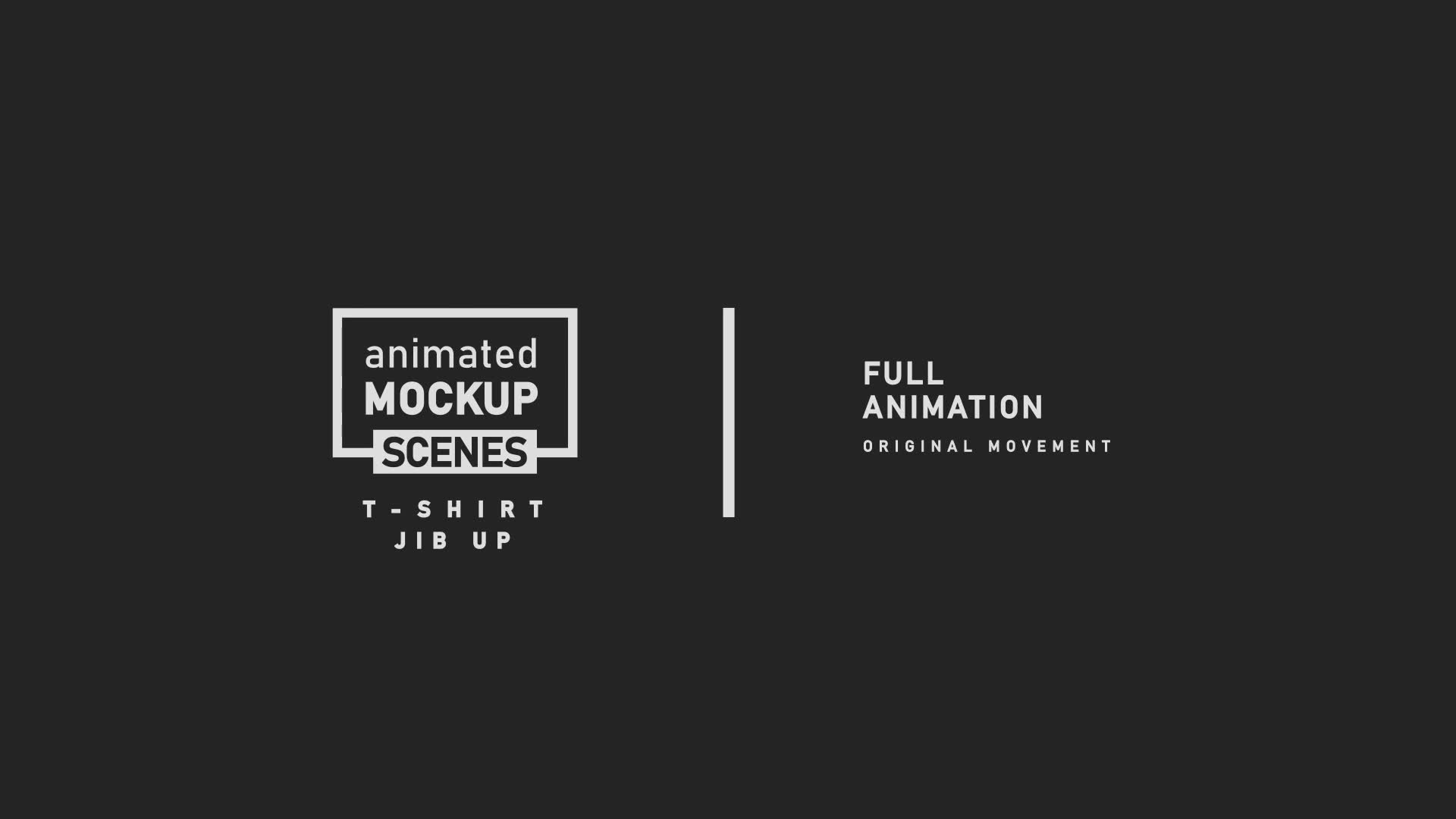T shirt Jib Up Mockup Template Animated Mockup SCENES Videohive 33304914 After Effects Image 10