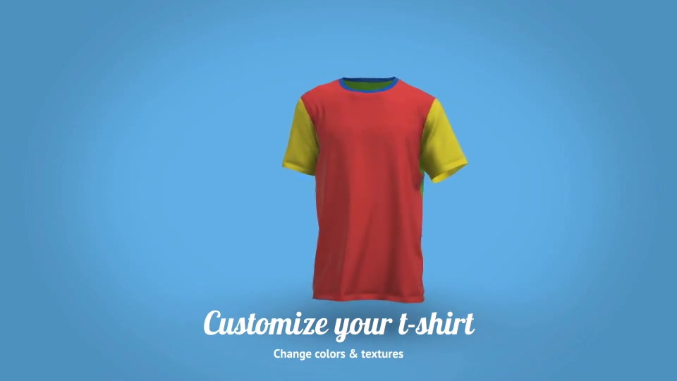 t-shirt walk videohive free download after effects project