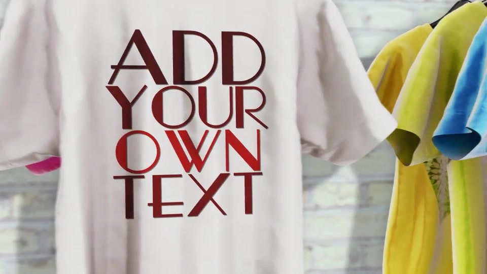 T Shirts Promo - Download Videohive 7342150