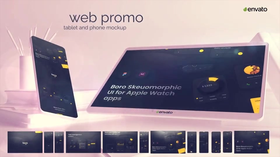 Tablet And Phone Mockup Videohive 36638612 Premiere Pro Image 8