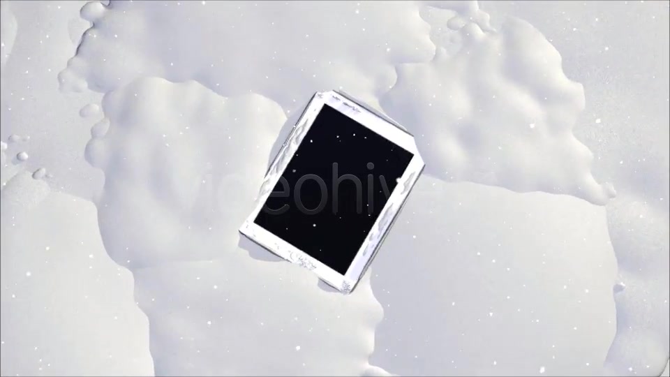 Tablet In The Snow (2 Versions) - Download Videohive 3047911