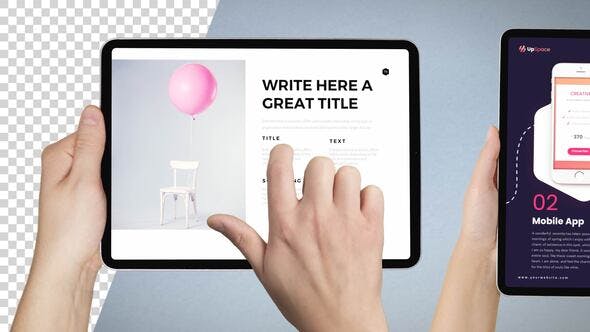 Tablet PRO Mockup Template - Videohive Download 26093279