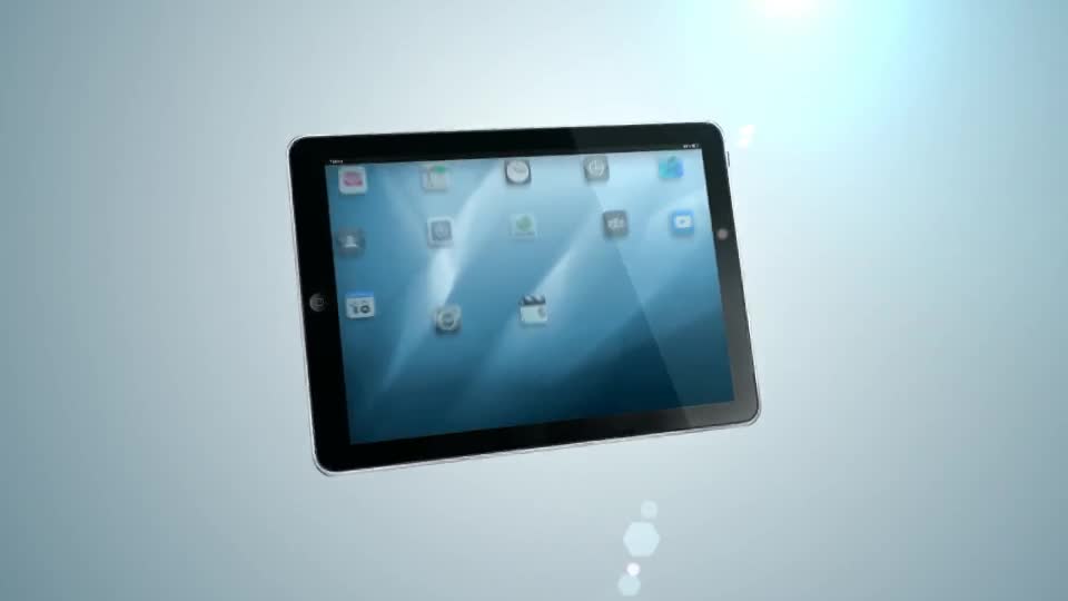 Tablet Promotion with Robotic Gestures Videohive 5601287 After Effects Image 1
