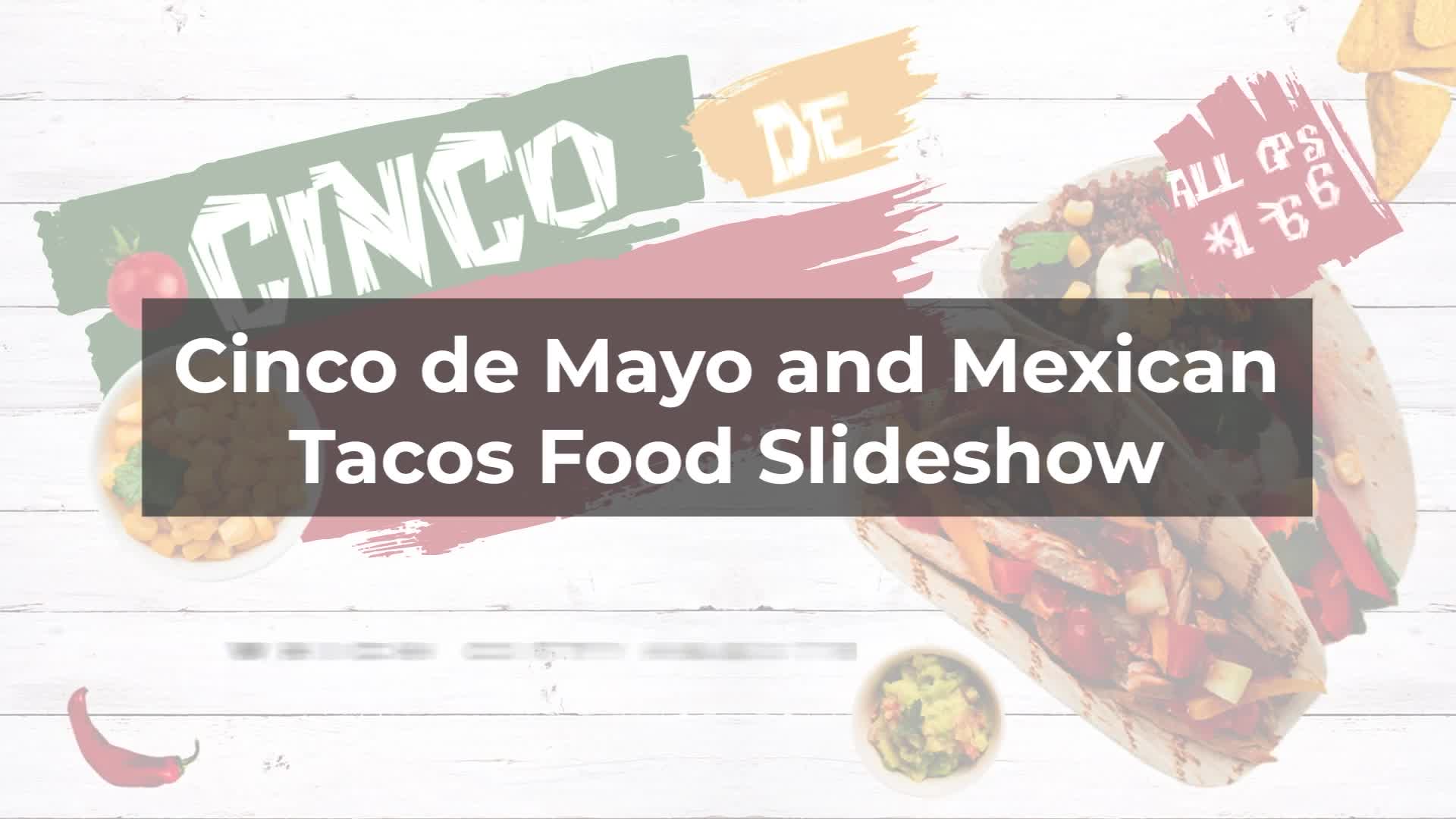 Tacos Facebook Banners Ad SlideShow Videohive 34791505 After Effects Image 1