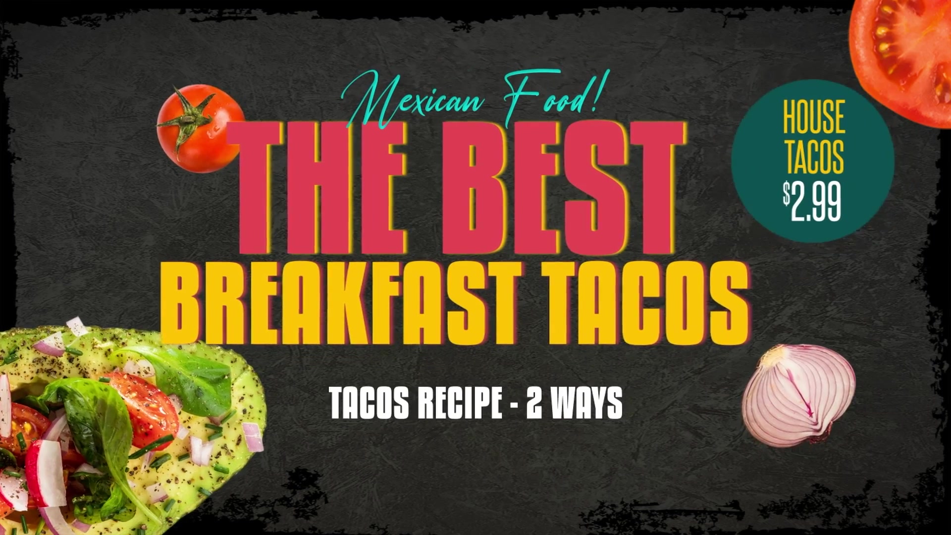 Tacos Facebook Banners Ad SlideShow Videohive 34791505 After Effects Image 4