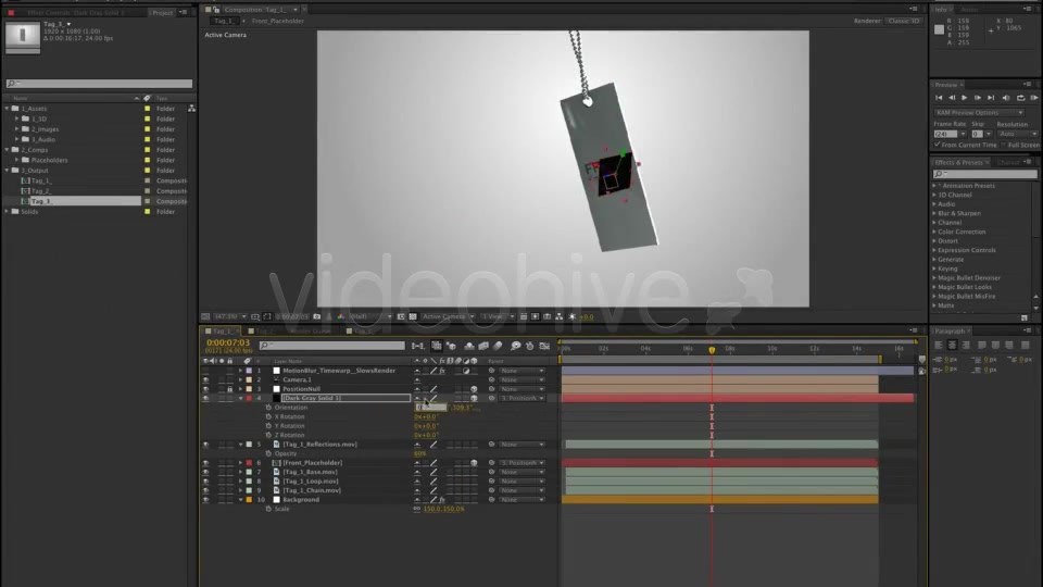 Tags Swinging - Download Videohive 2810947