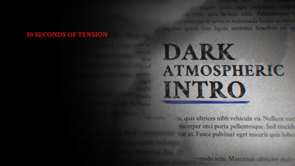 Taku / Dark Atmospheric Intro - 24008785 Download Videohive