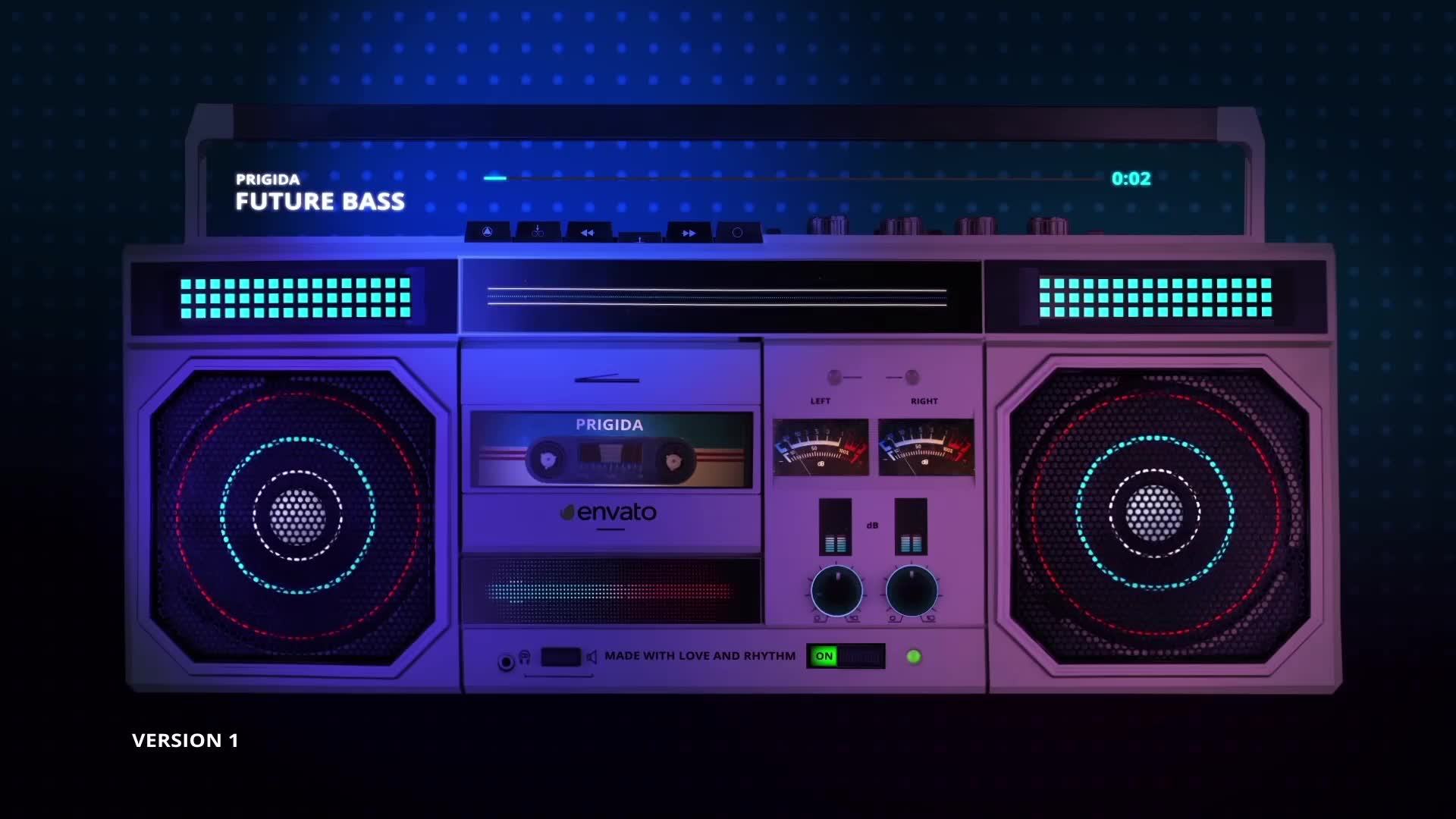 Tape Recorder Music Visualizer Videohive 23183638 After Effects Image 2