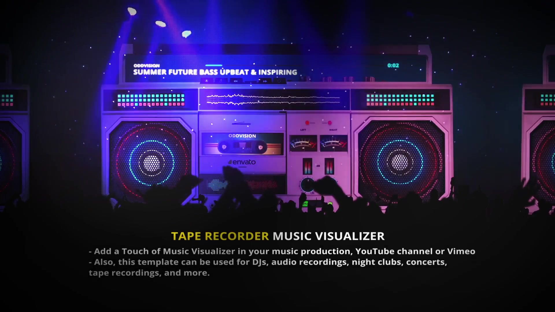 Tape Recorder Music Visualizer Videohive 23183638 After Effects Image 9