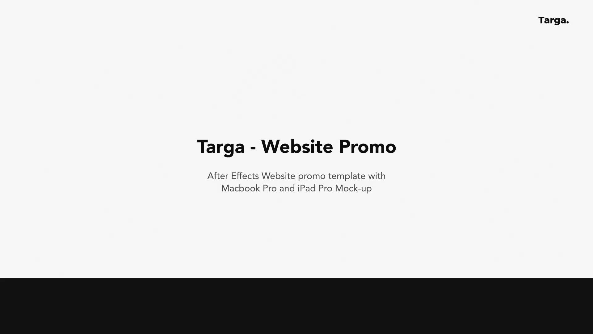 Targa Website Promo Videohive 29962006 After Effects Image 1