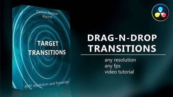 Target Transitions for DaVinci Resolve - 35074754 Download Videohive