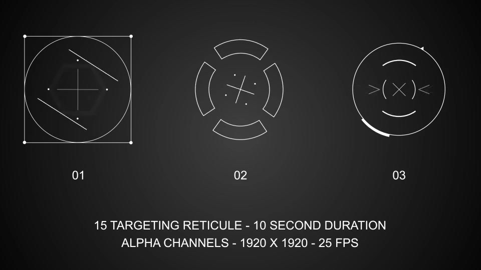 Targeting Reticules - Download Videohive 15740399