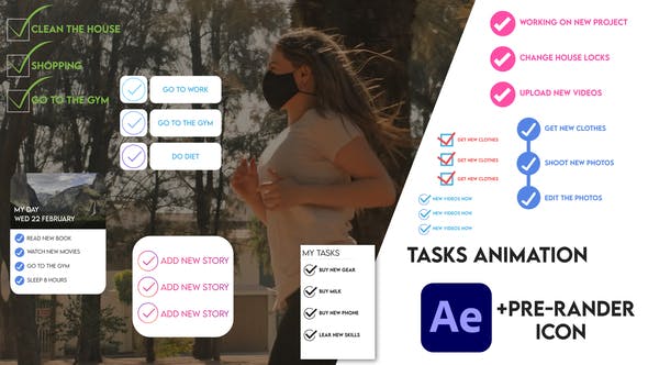 Tasks Animation - Download 38633652 Videohive