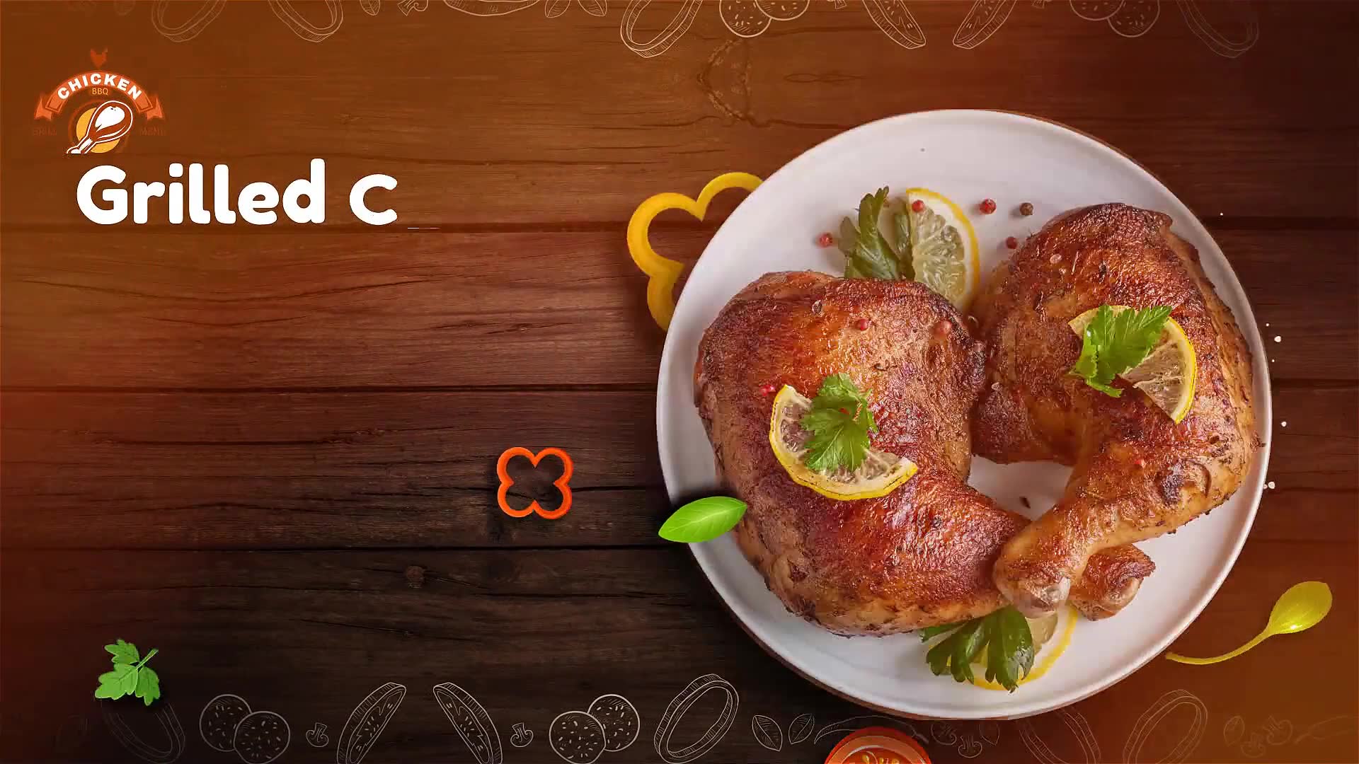 Tasty Chicken Dish Promo Videohive 33002011 After Effects Image 6