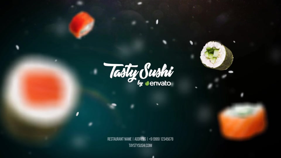 Tasty Sushi Videohive 22995666 After Effects Image 6