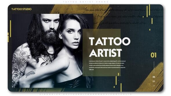 Tattoo Artist Promo - 24294939 Videohive Download