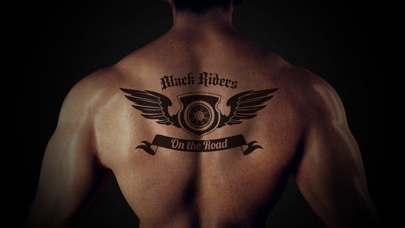 Tattoo Logo Reveal - Videohive Download 24895246