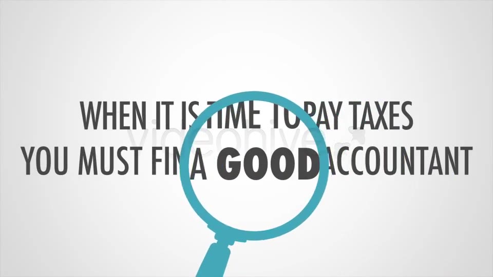 Taxes Typography - Download Videohive 3841393