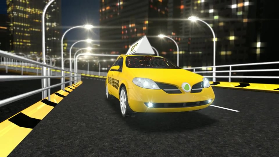 Taxi Cab Ident - Download Videohive 7646485