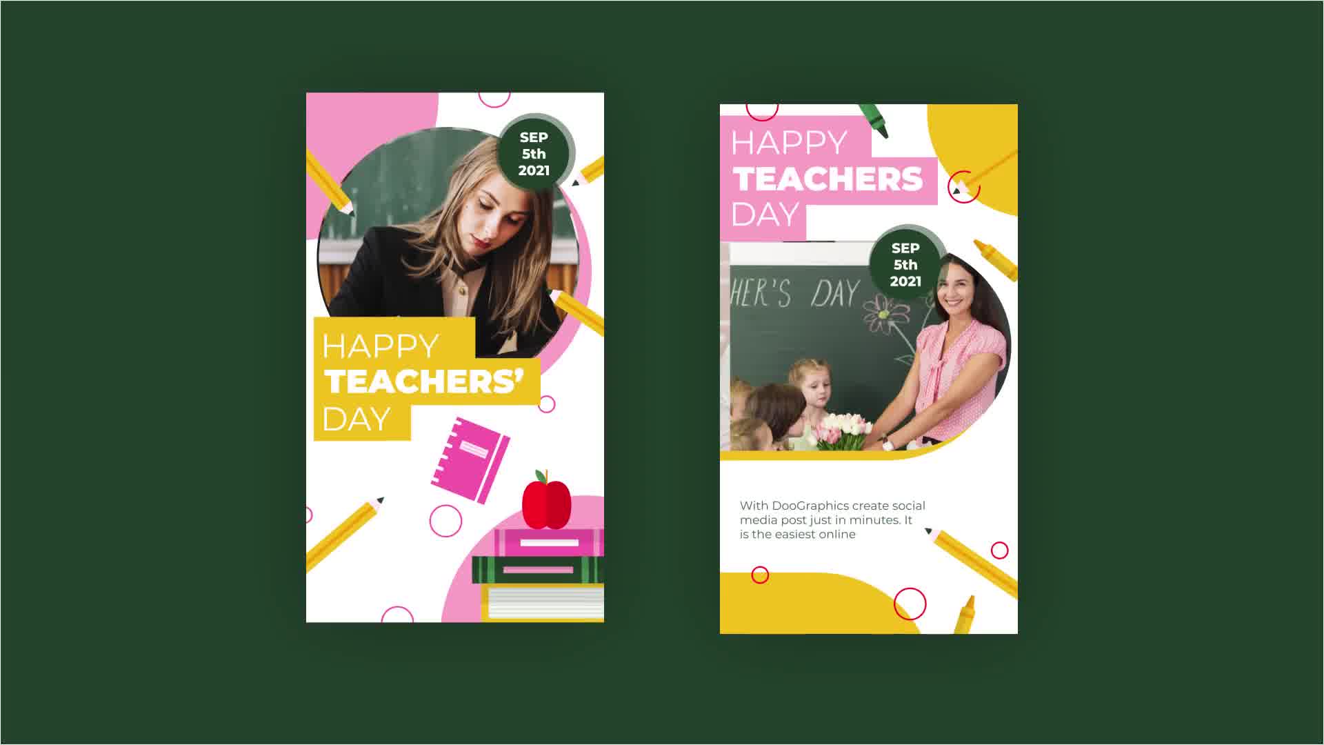 Teachers Day Instagram Stories Videohive 33812780 After Effects Image 10