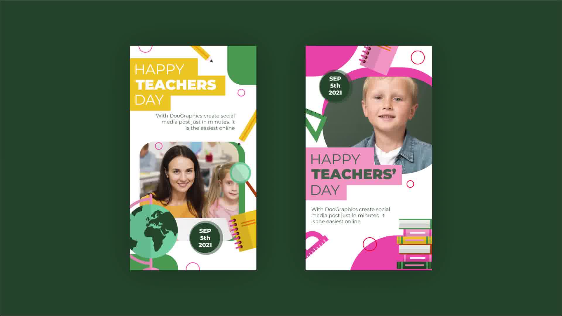 Teachers Day Instagram Stories Videohive 33812780 After Effects Image 12