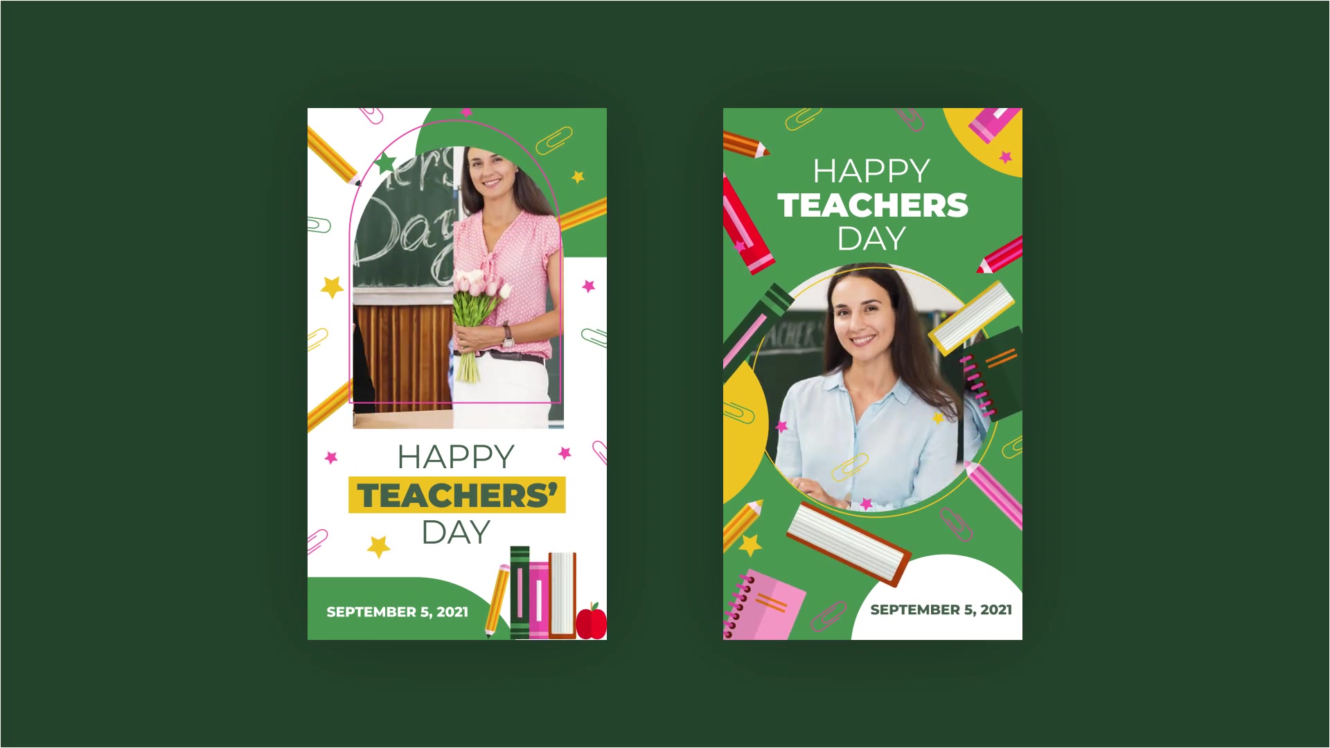 Teachers Day Instagram Stories Videohive 33812780 After Effects Image 4