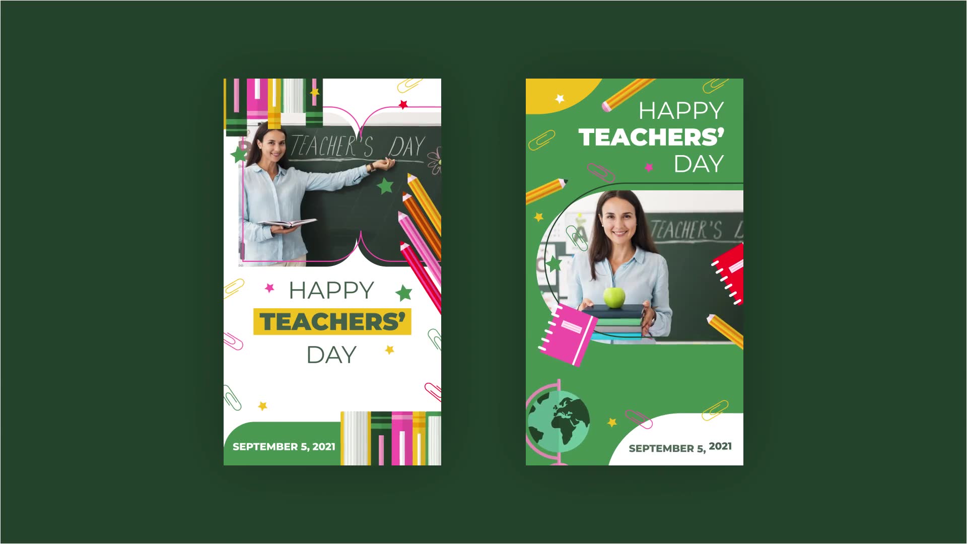 Teachers Day Instagram Stories Videohive 33812780 After Effects Image 6