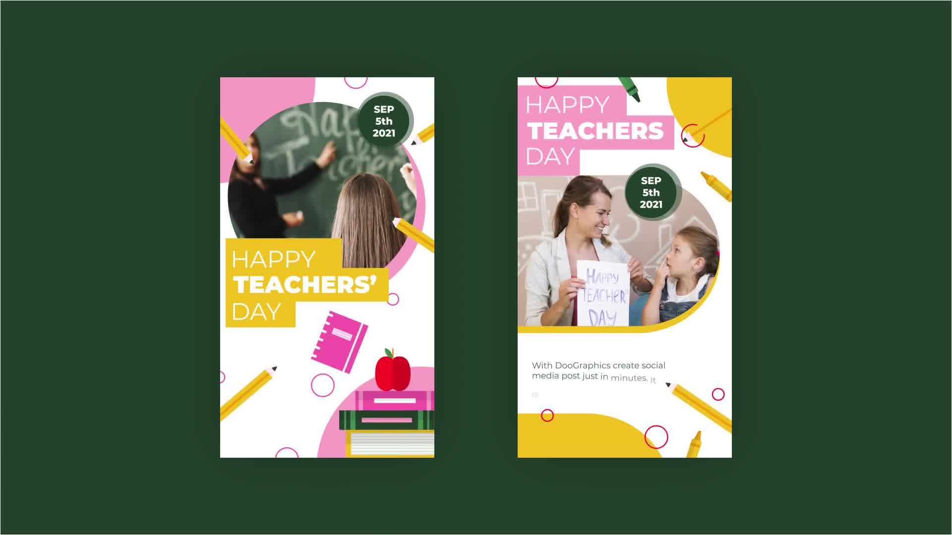 Teachers Day Instagram Stories Videohive 33812780 After Effects Image 9
