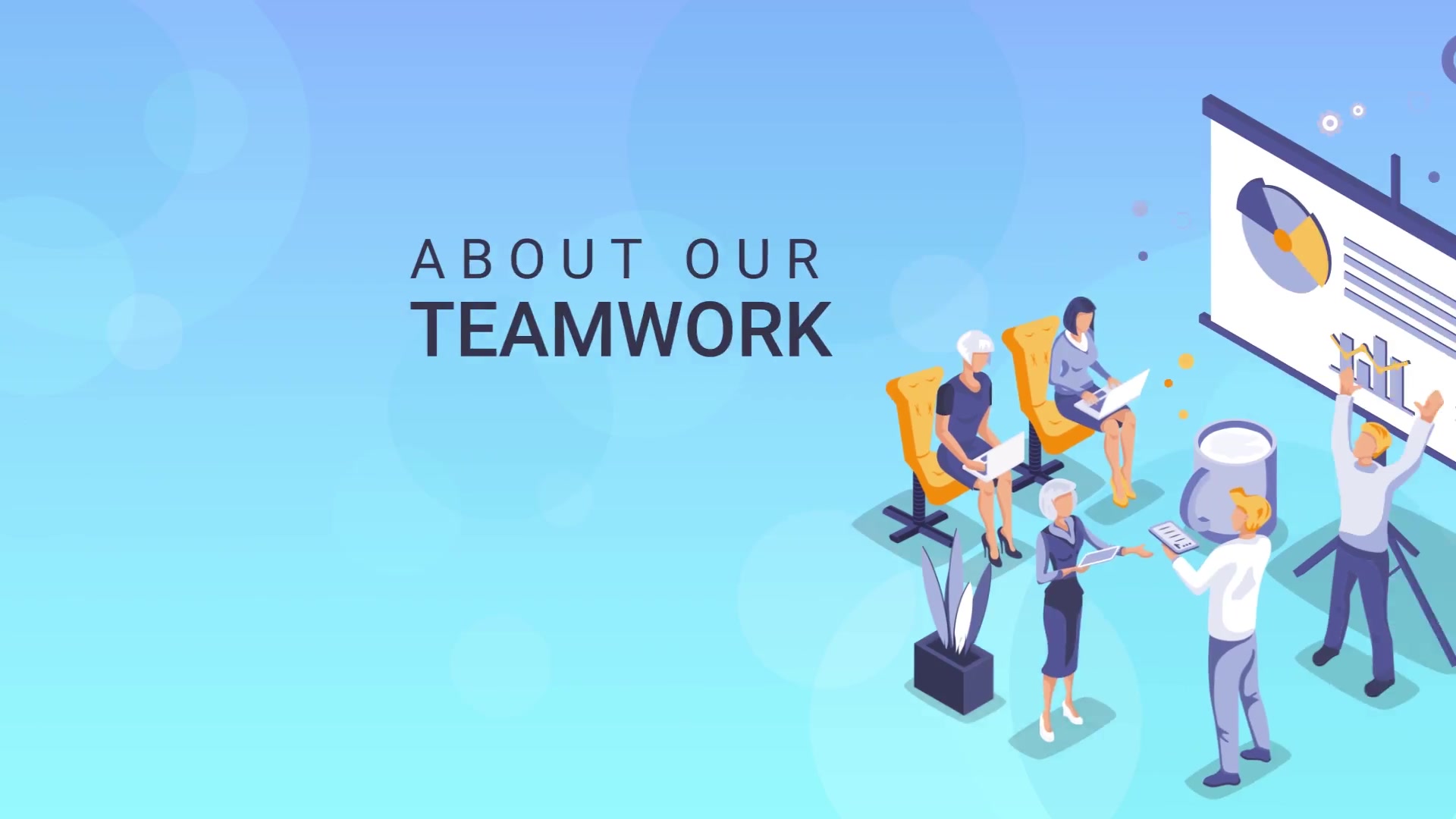 Teamwork Isometric Concept Videohive 27529370 After Effects Image 10